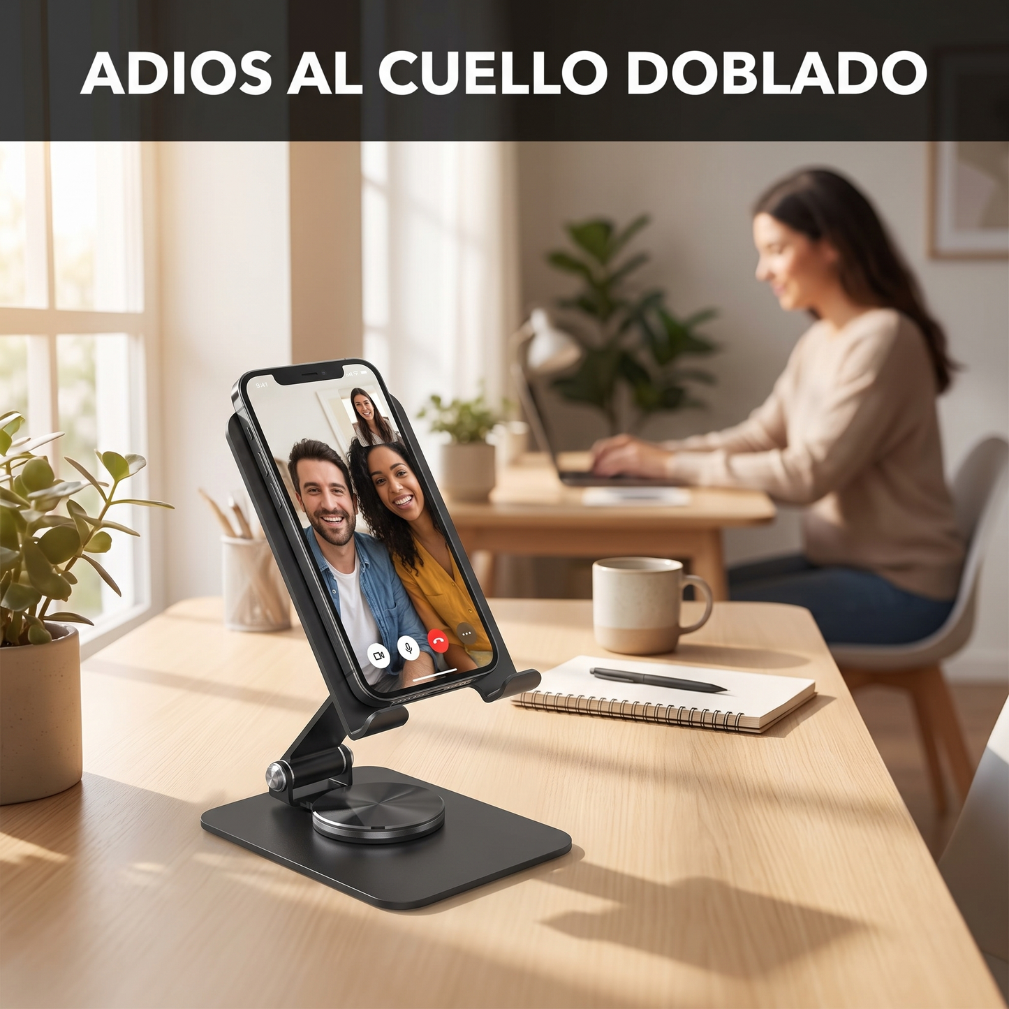Lifestyle home office — Adios al cuello doblado
