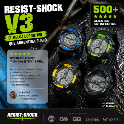 Reloj Deportivo Resist-Shock V3 Digital Sport —ULTIMAS 7 UNIDADES