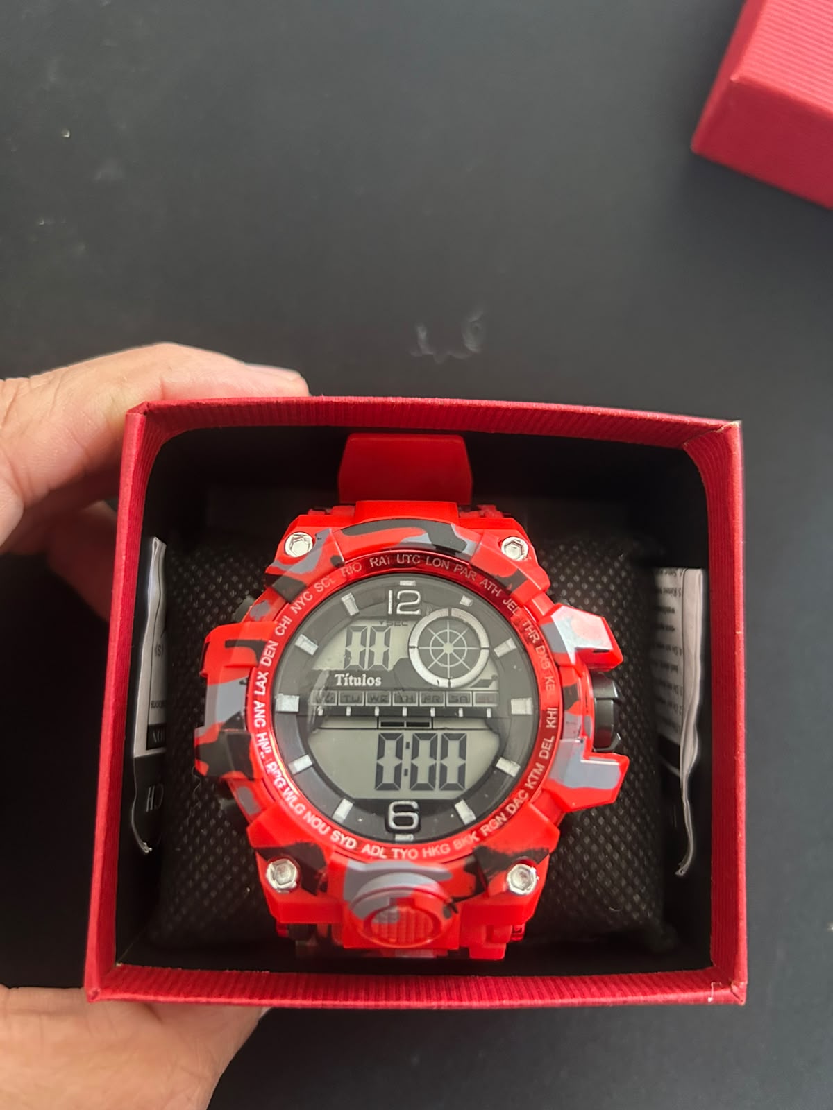 Reloj Táctico Resist-Shock V4 — Waterproof · Antigolpes · Calidad Premium