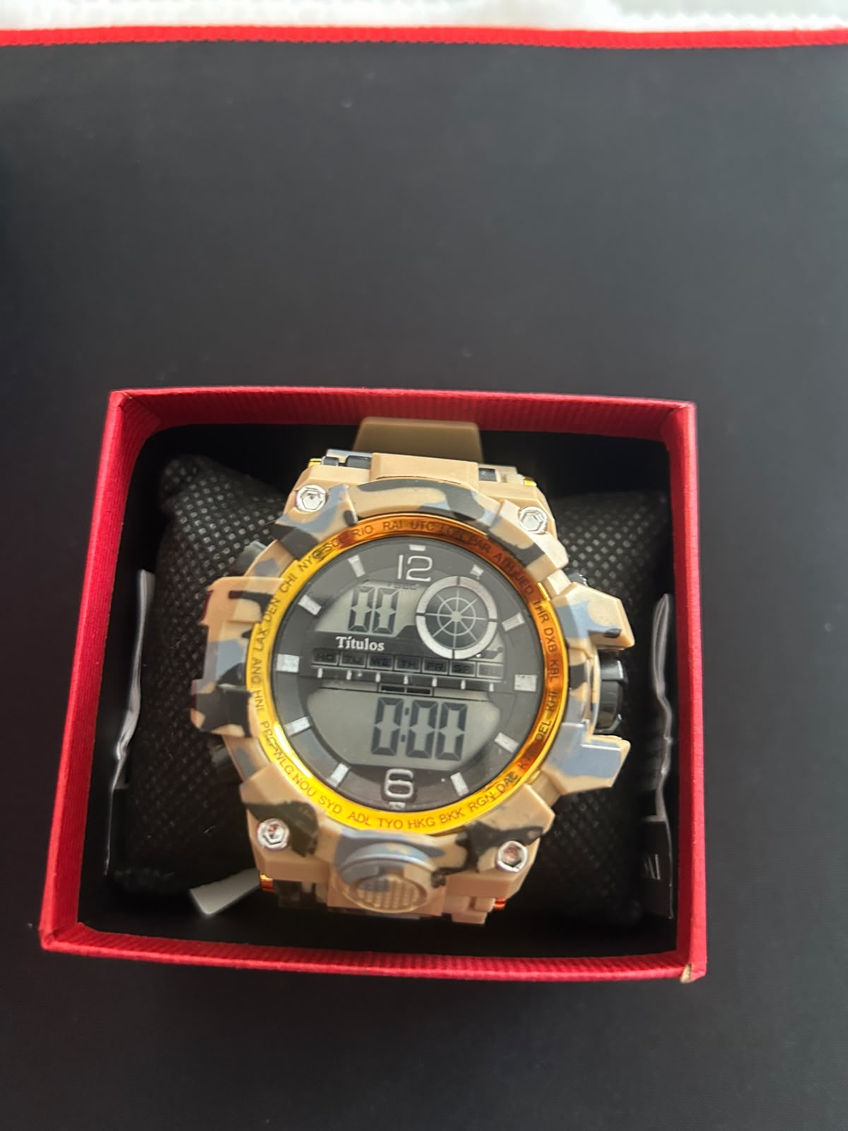 Reloj Táctico Resist-Shock V4 — Waterproof · Antigolpes · Calidad Premium