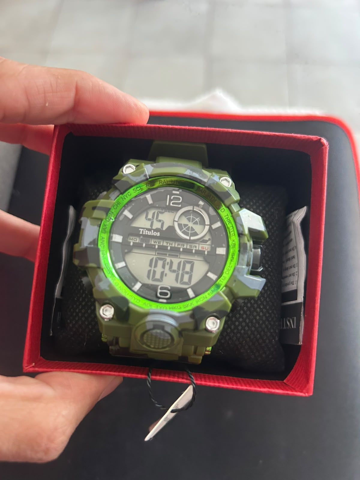 Reloj Táctico Resist-Shock V4 — Waterproof · Antigolpes · Calidad Premium