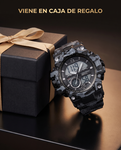 Reloj Táctico Resist-Shock V4 — Waterproof · Antigolpes · Calidad Premium