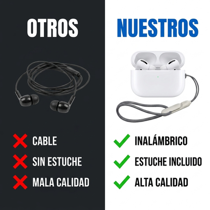 AirPods In-Ear Pro - comparacion otros vs nuestros