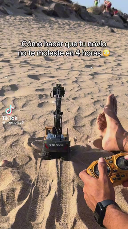 Excavadora a Control Remoto 1:24 — Mini Excavadora RC